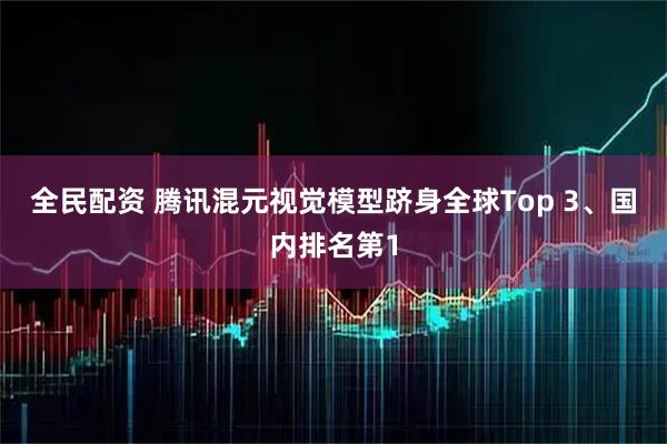 全民配资 腾讯混元视觉模型跻身全球Top 3、国内排名第1